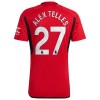 Officiële Voetbalshirt Manchester United Alex Telles 27 Thuis 2023-24 - Heren